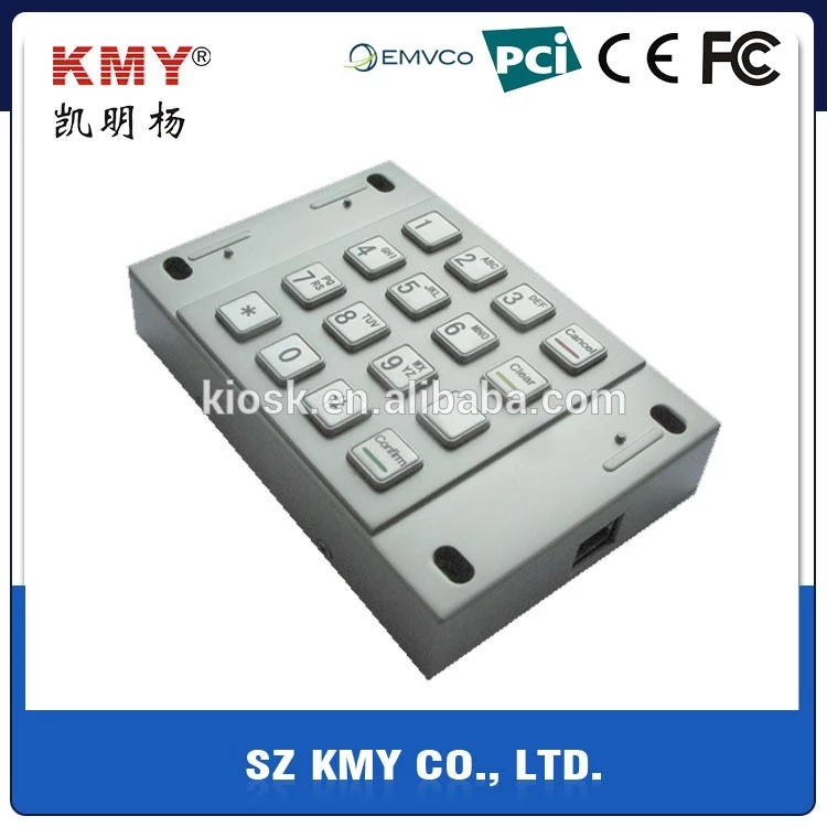 Paiement Pin Pad chiffré par kiosque (KMY3501B-PCI) d'atmosphère