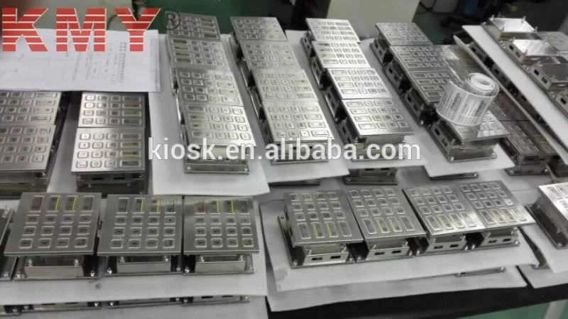 Paiement Pin Pad chiffré par kiosque (KMY3501B-PCI) d'atmosphère