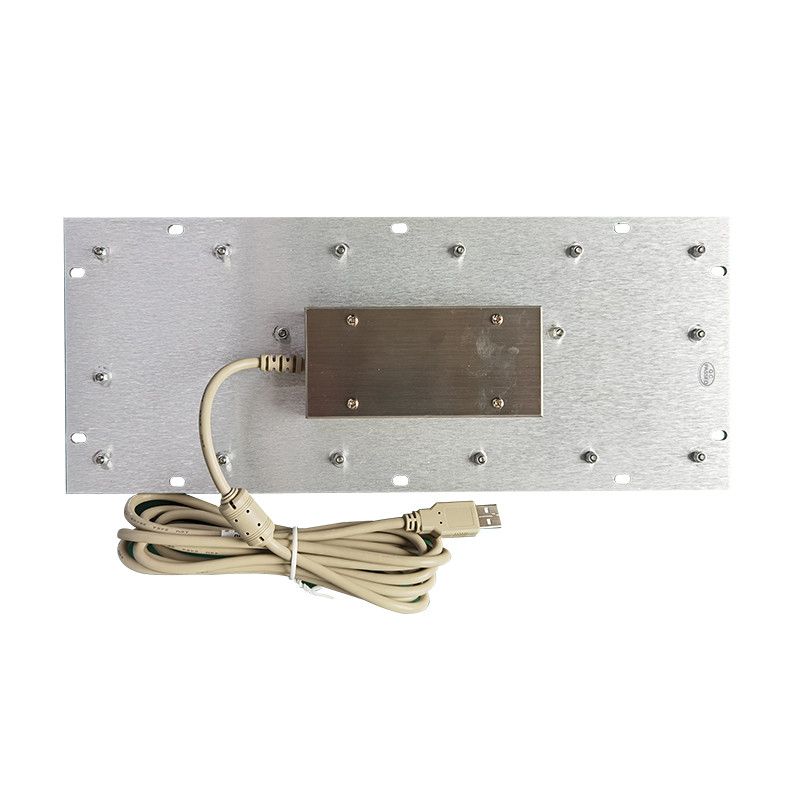 65 touches Protecteur contre la poussière IP65 Clavier de qualité médicale Clavier métallique en acier inoxydable avec interface USB